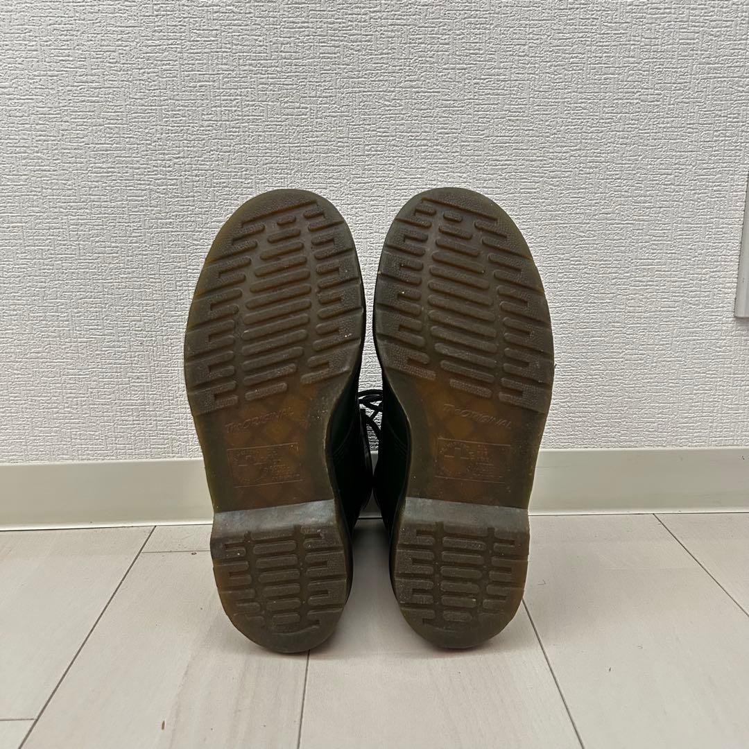 ドクターマーチン 8ホール ブーツ グリーン