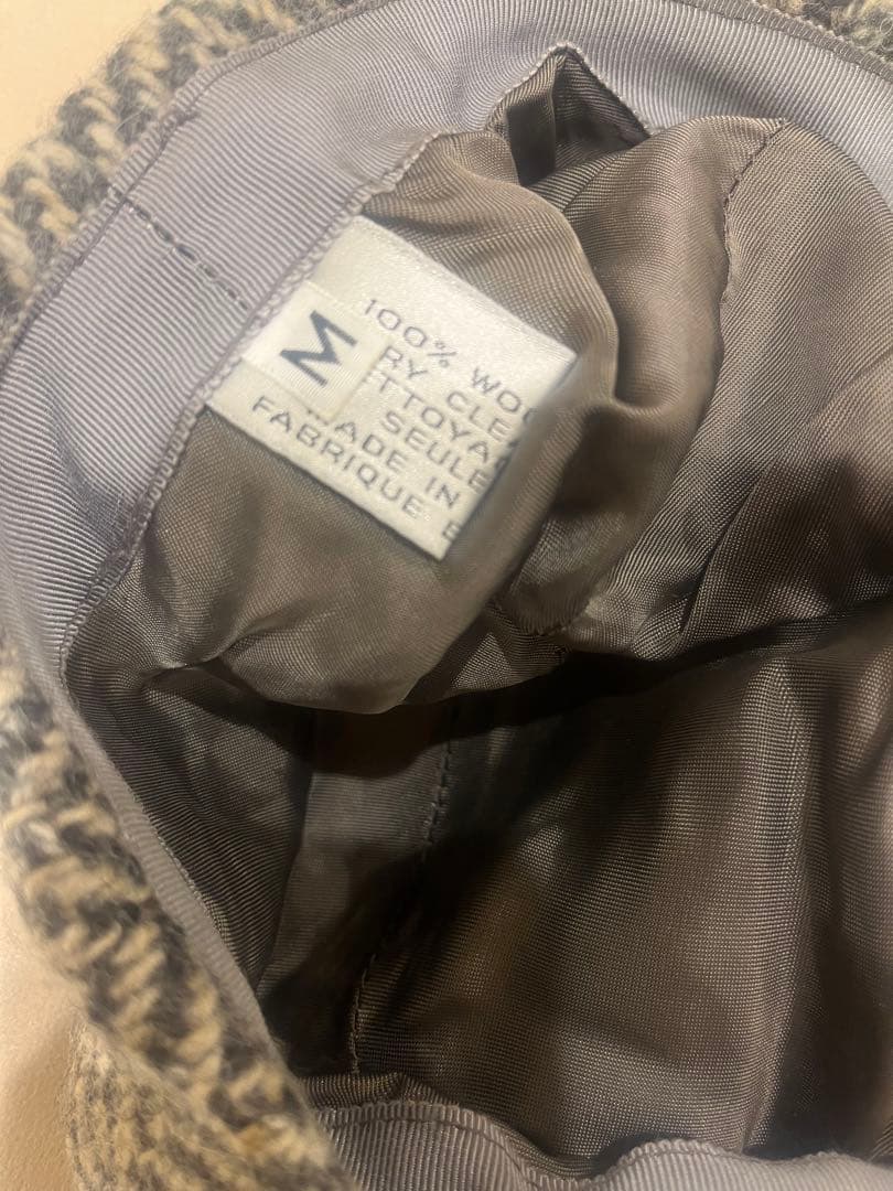 Jonathan Richard ツイード キャスケット M 高級品