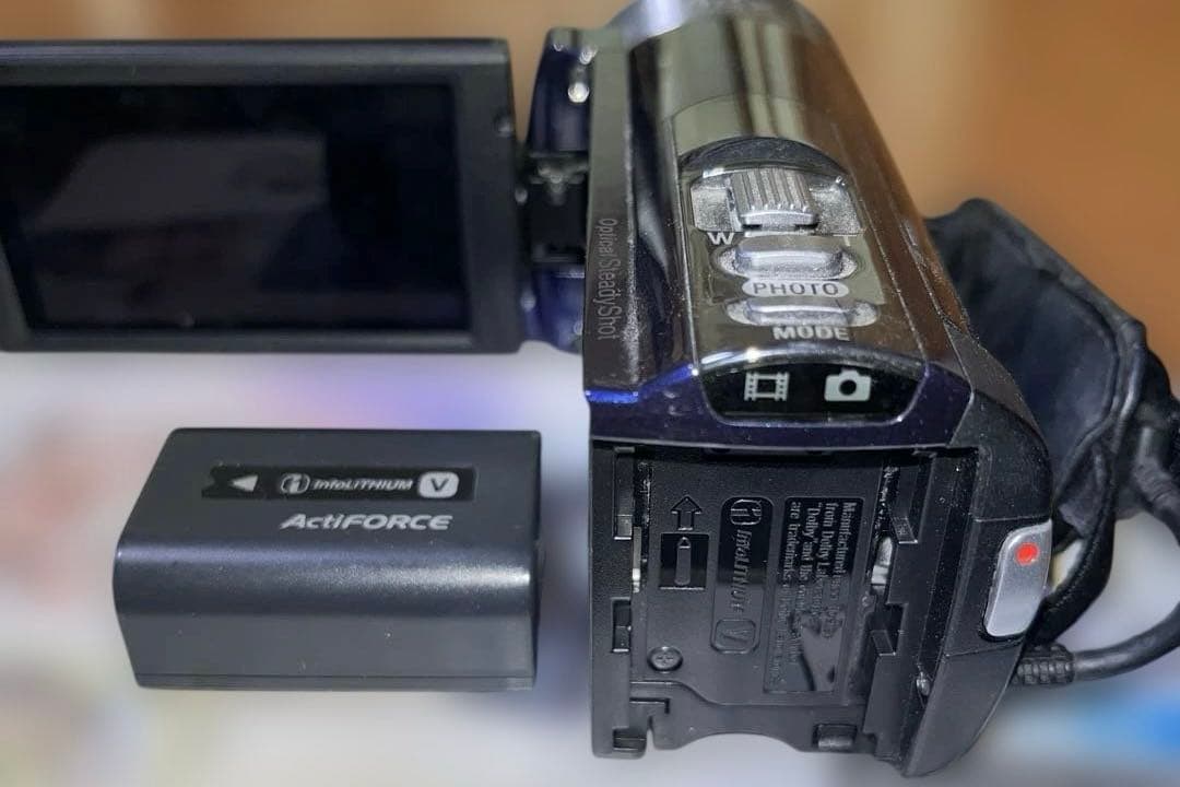 SONY HDR-CX180 ビデオカメラ ブルー 本体