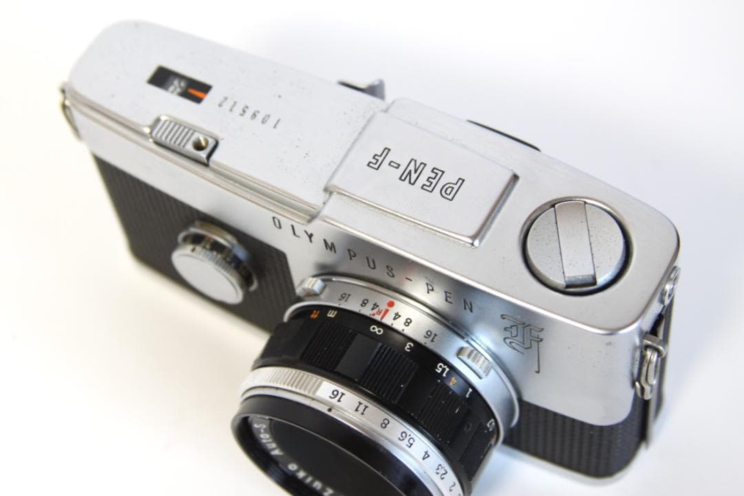 フィルムカメラ OLYMPUS PEN F F.Zuiko Auto-S 38mm F1.8
