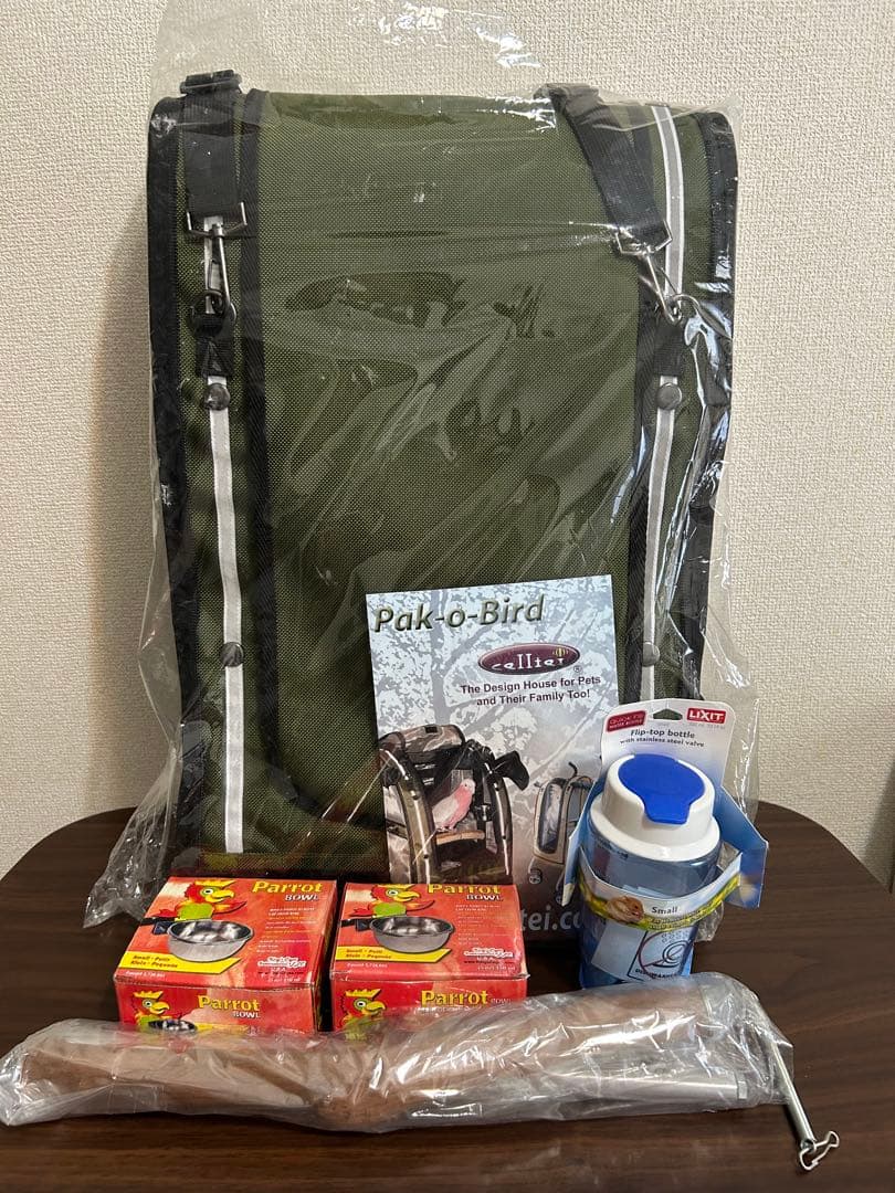 新品　Celltei Pak-o-Bird Mサイズ　ヨウムや大型鳥用　キャリー