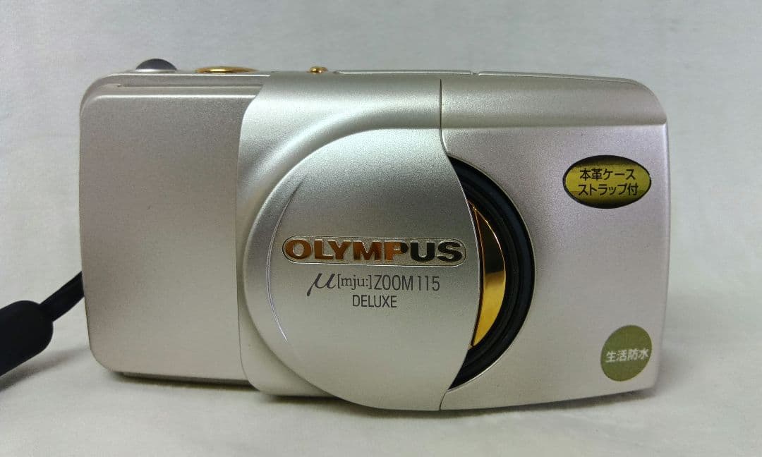 OLYMPUS μ mju zoom115　 DELUXE　フィルムカメラ