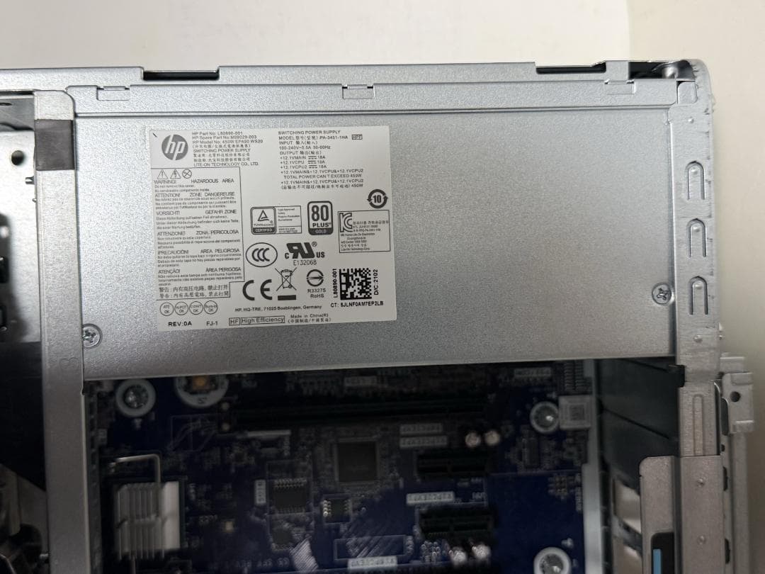 hp Z2 SFF G5 Intel 10世代対応 ヒートシンク マウンター付