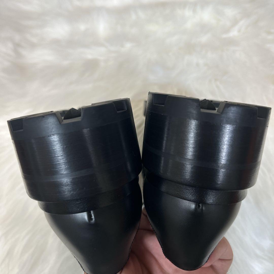 未使用級　HERMES エルメス　革靴　ケリー　ダービー　ファースト　36 黒