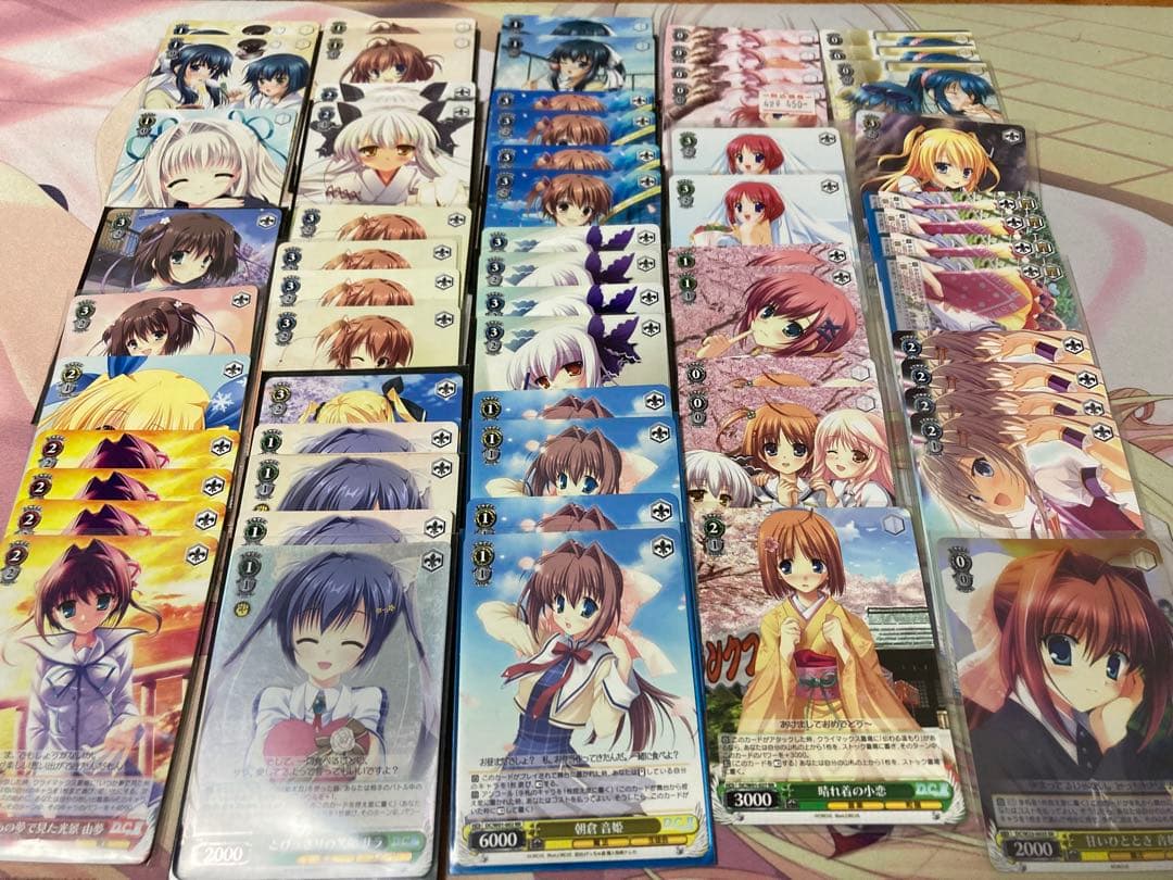 カ*オ様 ヴァイスシュバルツ　ダ・カーポ　デッキ＋パーツまとめ売り　バラ売り不可