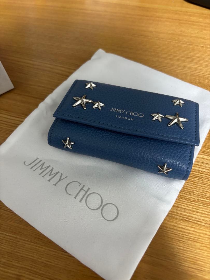 JIMMY CHOO ブルースタースタッズキーケース
