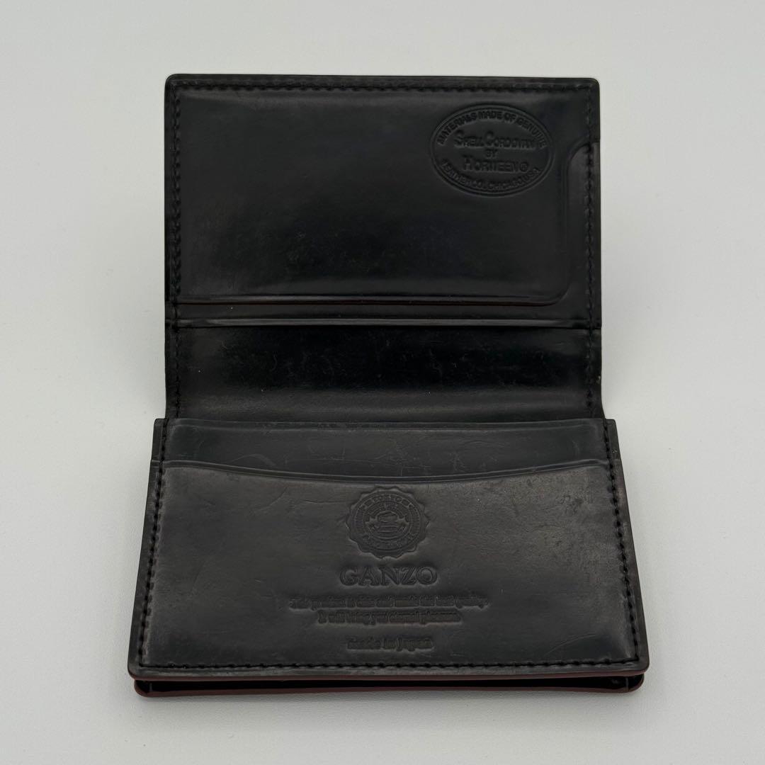GANZO SHELL CORDOVAN 2 (シェルコードバン2)名刺入れ