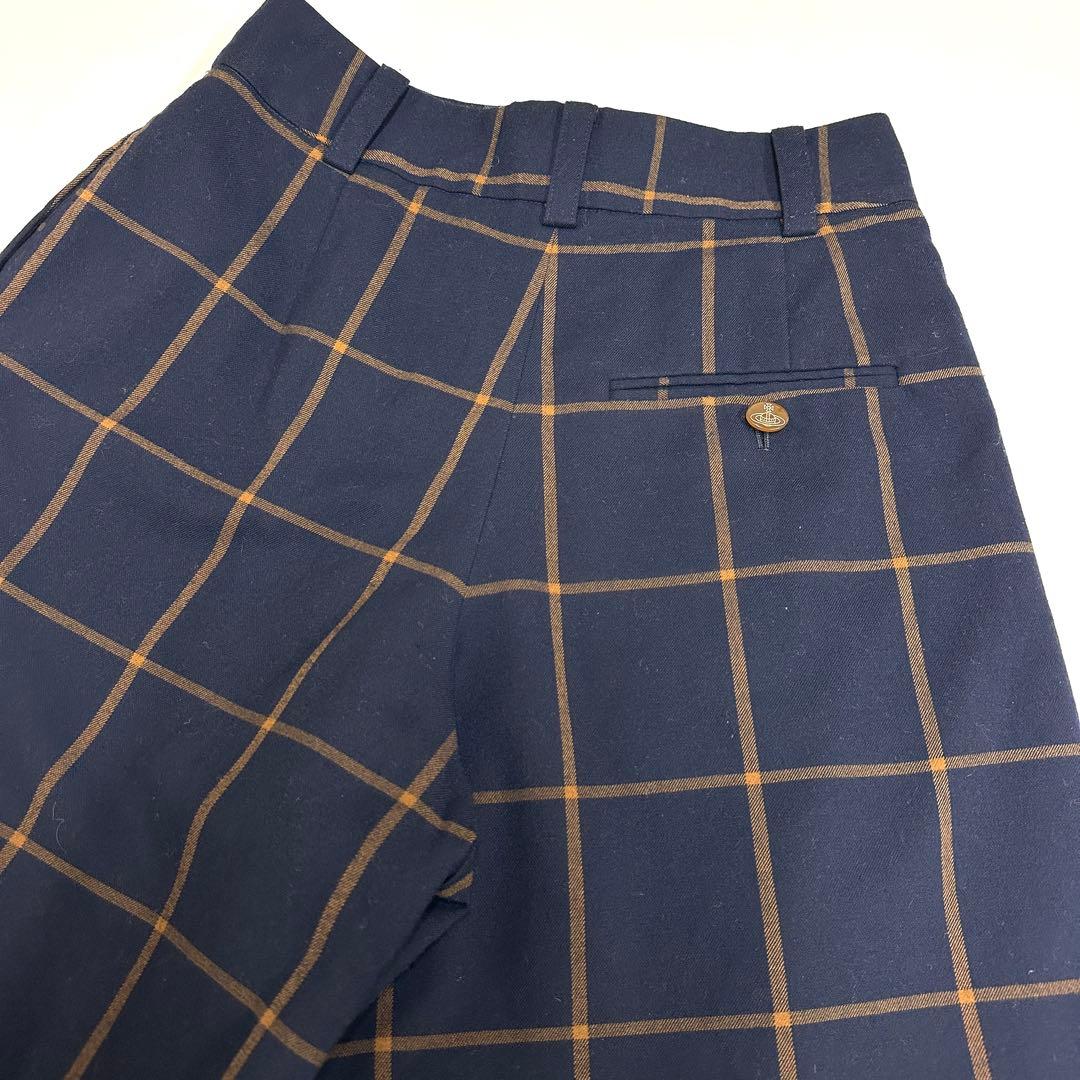 Vivienne Westwood ハーフパンツ チェック柄 ヴィヴィアン
