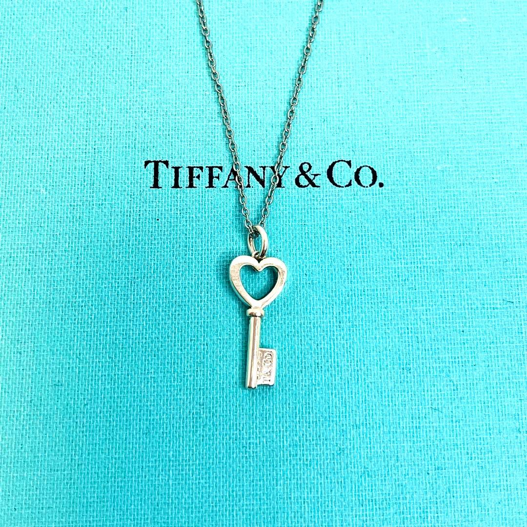 ティファニー ハートキー 鍵 ネックレス トップ シルバー 925