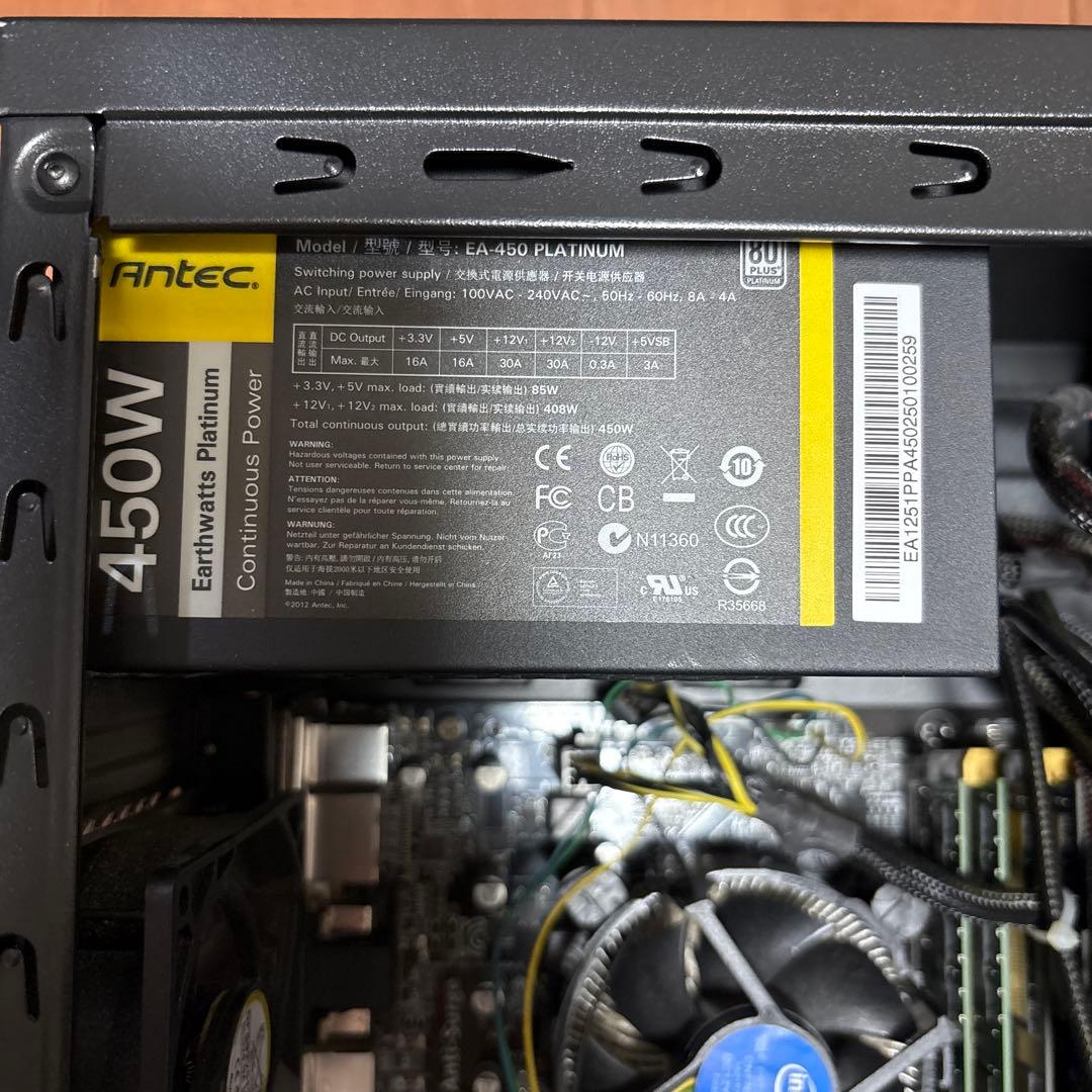 デスクトップPC GTX1660Super ディスクなし