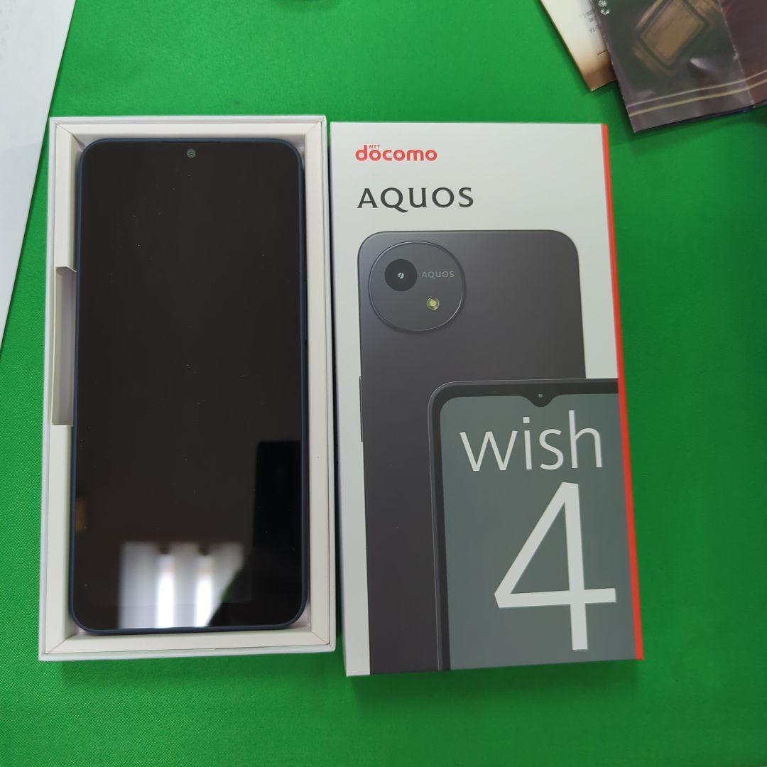 docomo AQUOS wish 4 SH-52E SIMフリー ブラック　黒