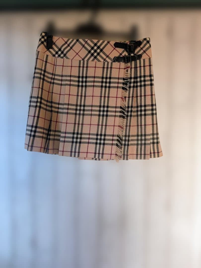 BURBERRY BLUE LABEL チェック柄ミニスカート 36