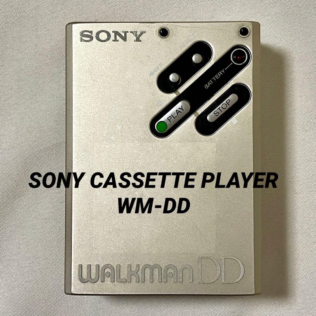 SONY ウォークマンDD カセットプレイヤー 可動品 部品欠けあり
