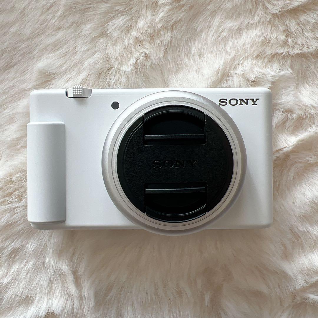 SONY VLOGCAM ZV-1F (W)シューティンググリップ(W)