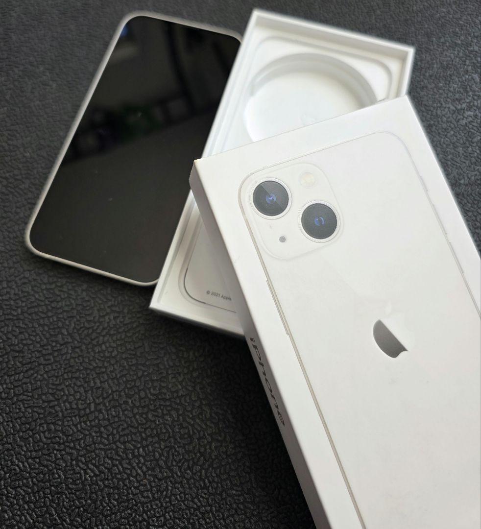 Apple iPhone 13 mini　スターライト　本体