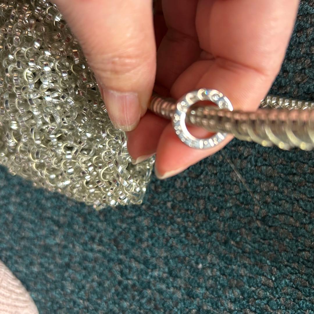 【ANTEPRIMA 】◆バッグ ◆シルバー◆（本日中sora品です）