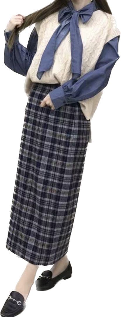 最終値下げSEA定価8万☆ブラックウォッチ柄セットアップ