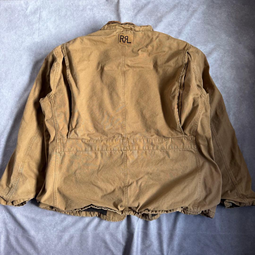 90s double RL ダックジャケット カバーオール 2XL 三つ星タグ