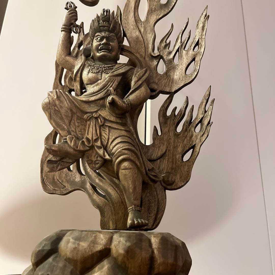 蔵王権現 52cm 井波彫刻