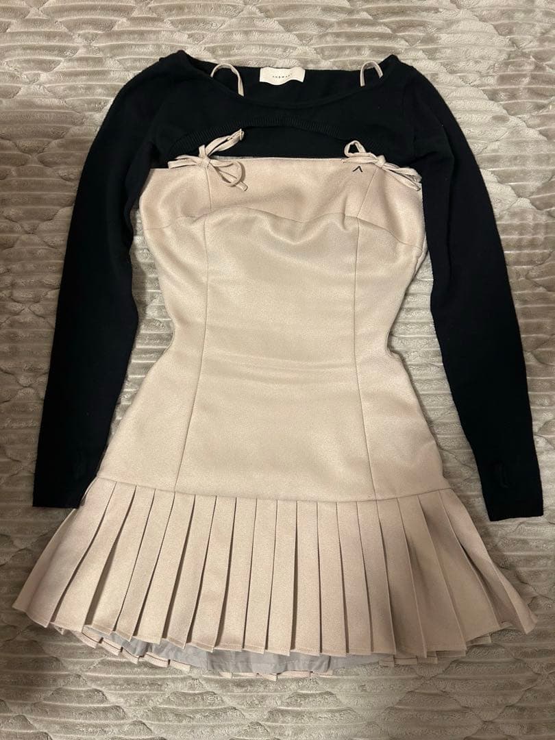 ワンピース Andmary karen set mini dress