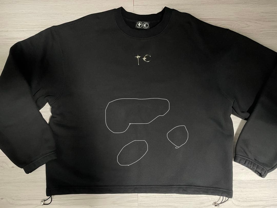 Thug Club クロップドスウェットシャツ