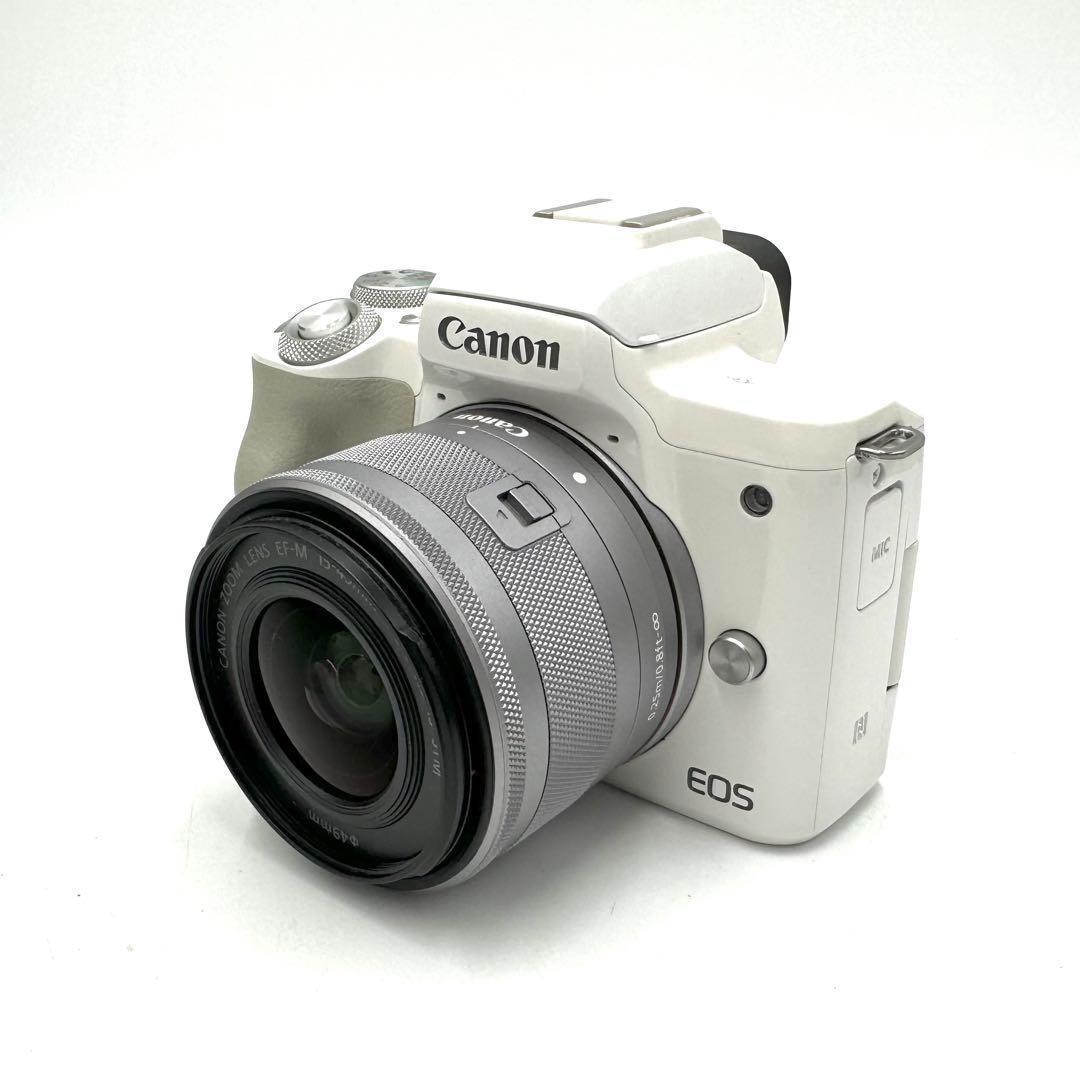 ❁動作良好！高性能コンパクトミラーレス❁スマホ転送OK❁キャノン Kiss M