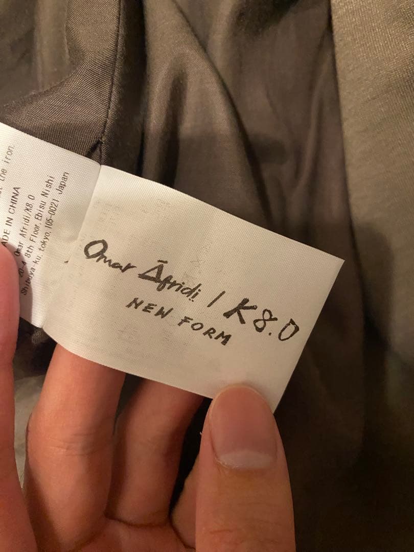 omar afridi k8.0 NEW FORM パンツ