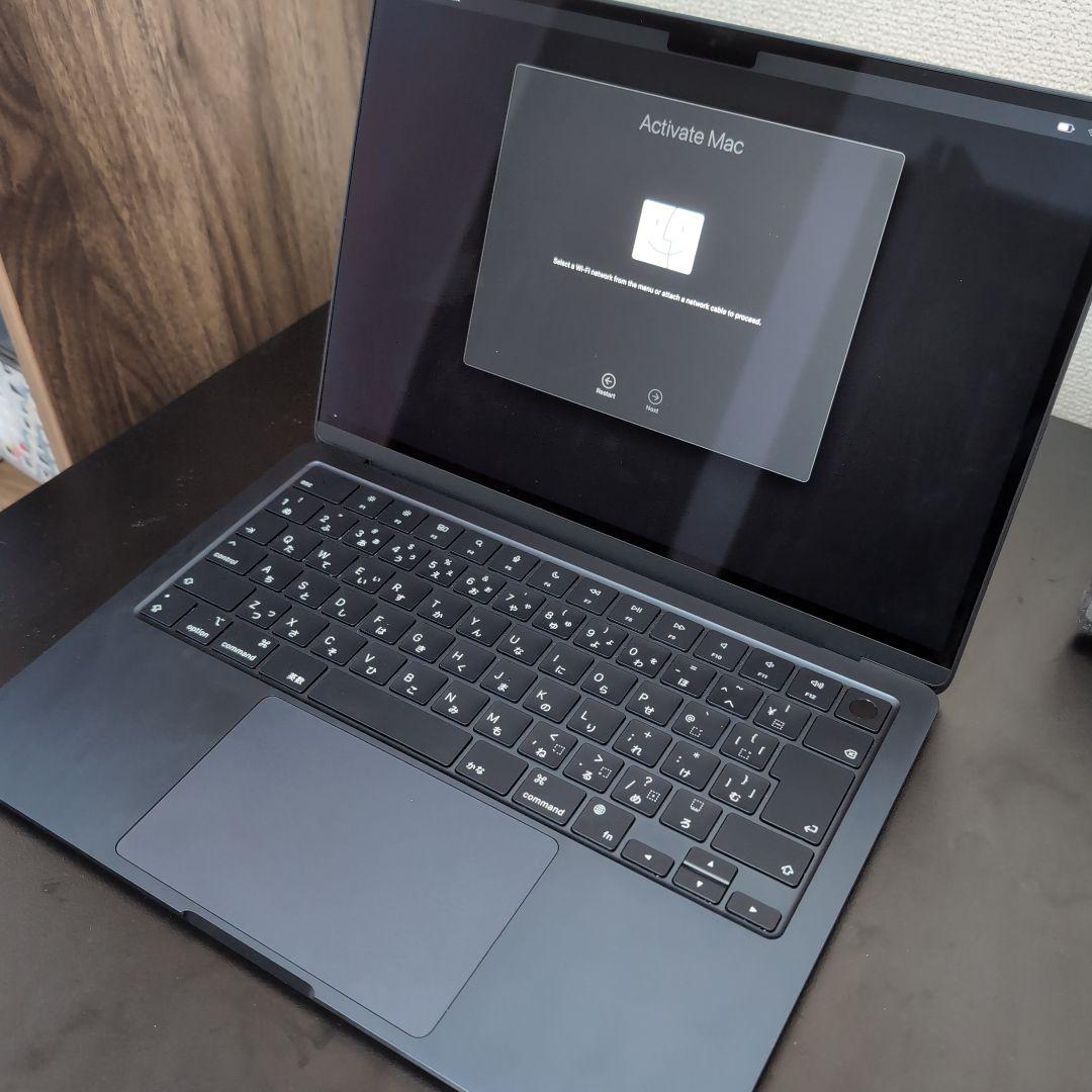 【値下げ済み】Apple MacBook Air M2ミッドナイト