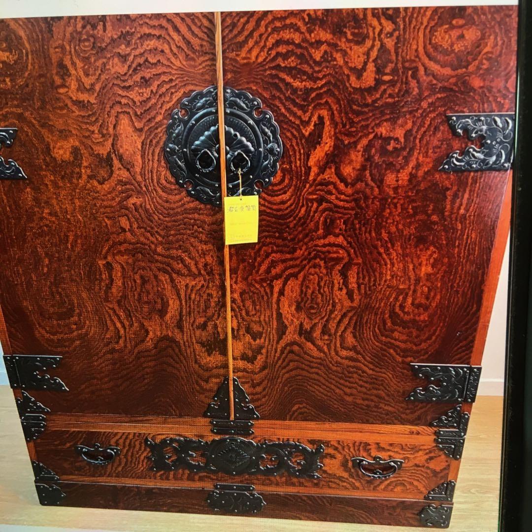 美品 岩谷堂 箪笥 欅 拭漆 洋服箪笥 タンス みちのく１０号