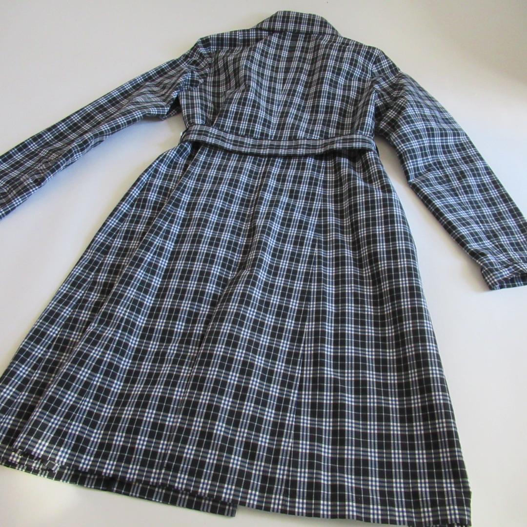 ブルーレーベルクレストブリッジ新品ネイビー ウェザーコート レインコート 36