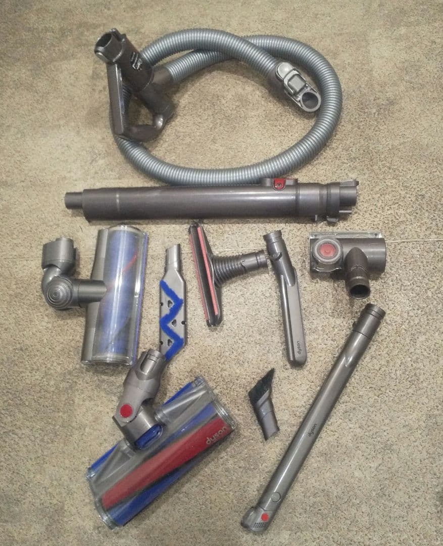 dyson掃除機パーツ ダイソン掃除機部品セット ホース・ノズル・ブラシ 延長
