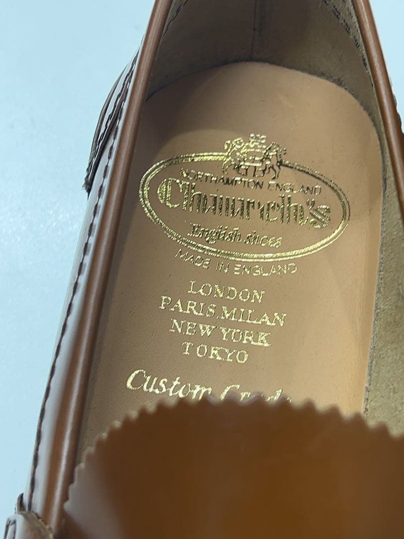 チャーチ ブラウン ローファー カスタムグレード