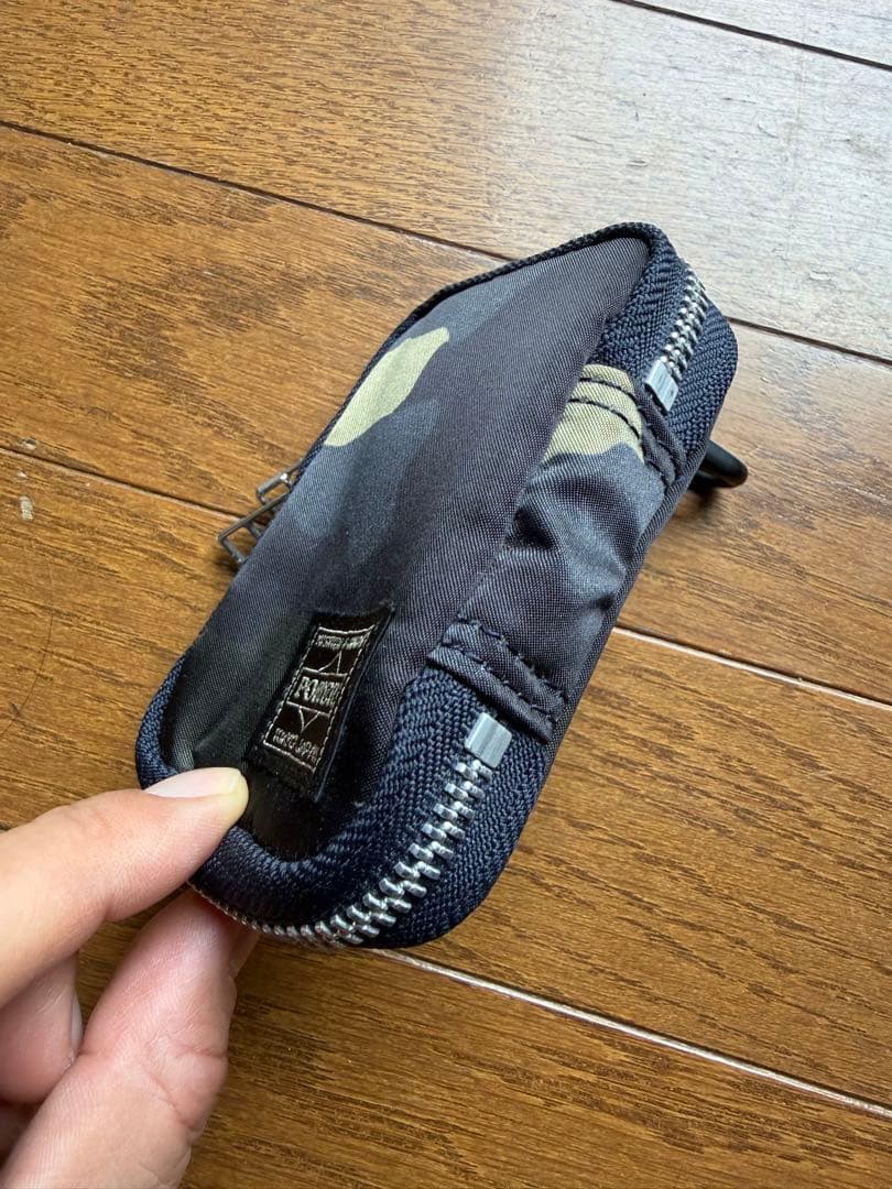 極美品 PORTER カモフラージュ キーケース