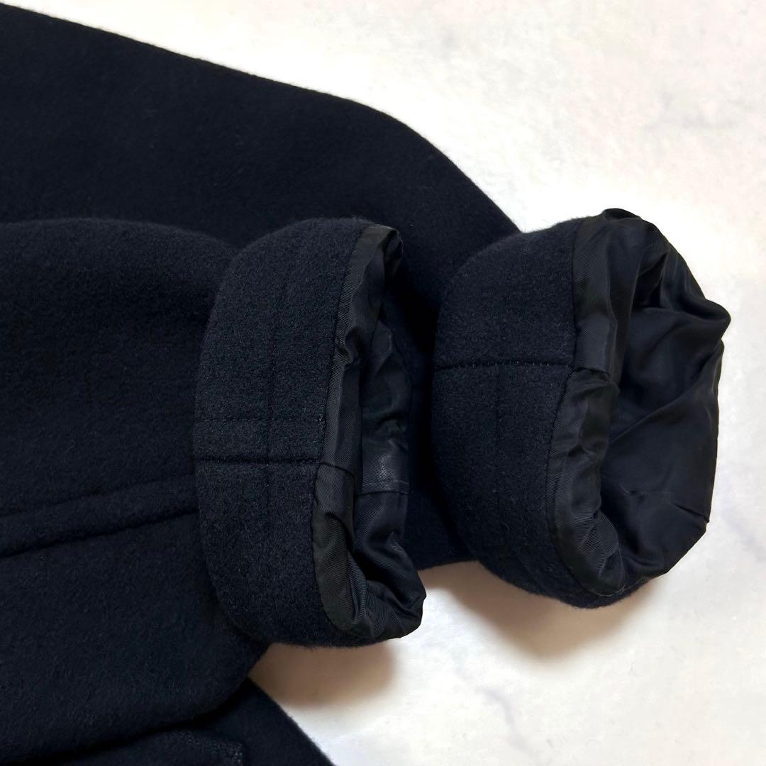 極美品 マーガレットハウエル タスマニアウール ダブルブレスト ピーコート