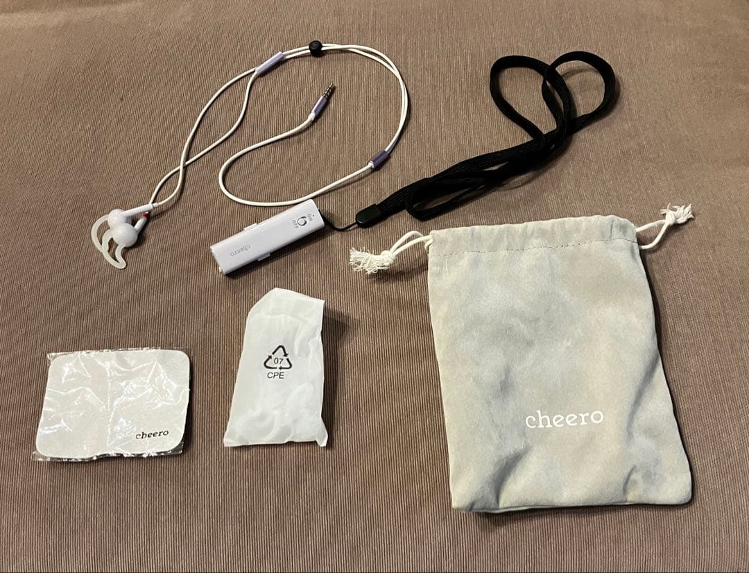 【値下】cheero Otocarti 骨伝導イヤホン収納袋付き