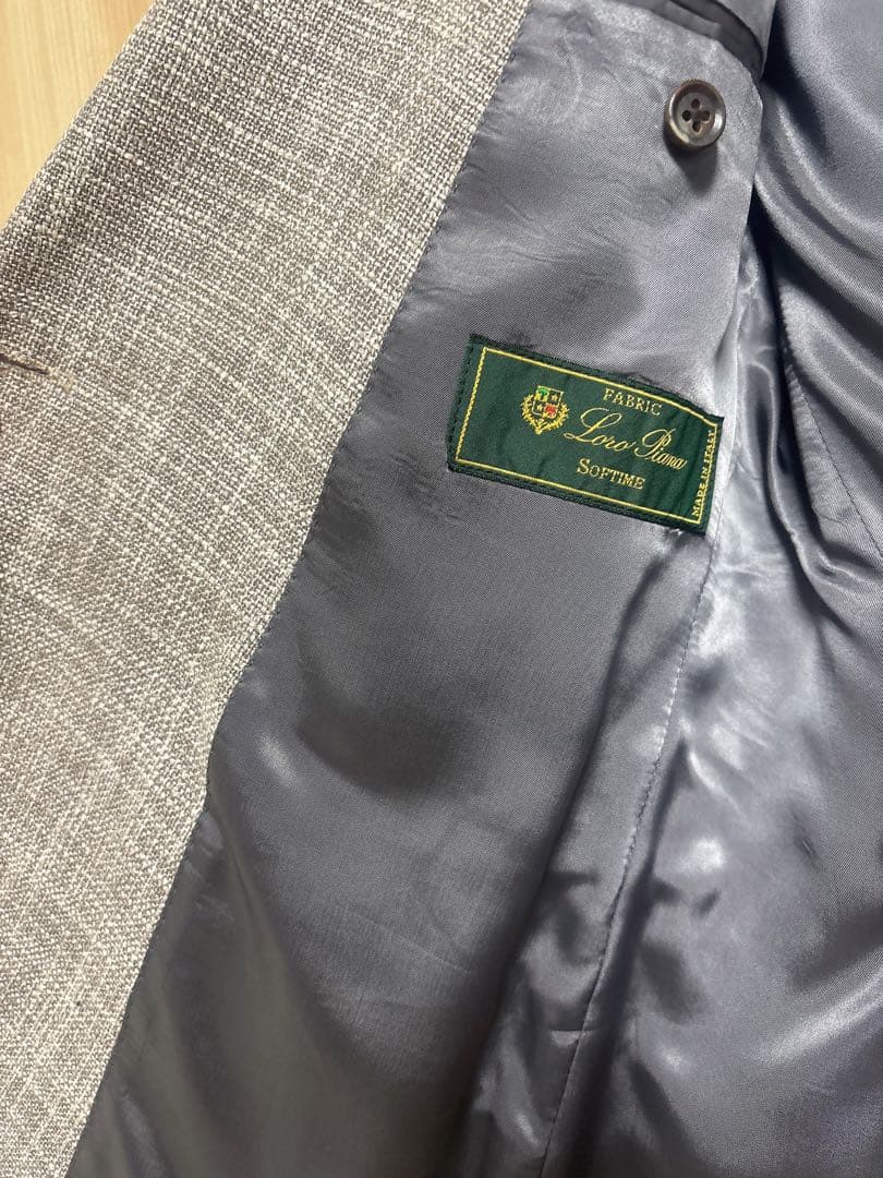 ロロピアーナ　アンコンジャケット　ダブル