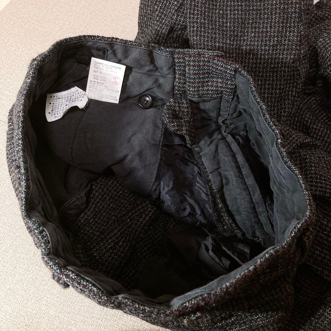 COMME des GARCONS HOMME 1997 ウール縮絨 スラックス