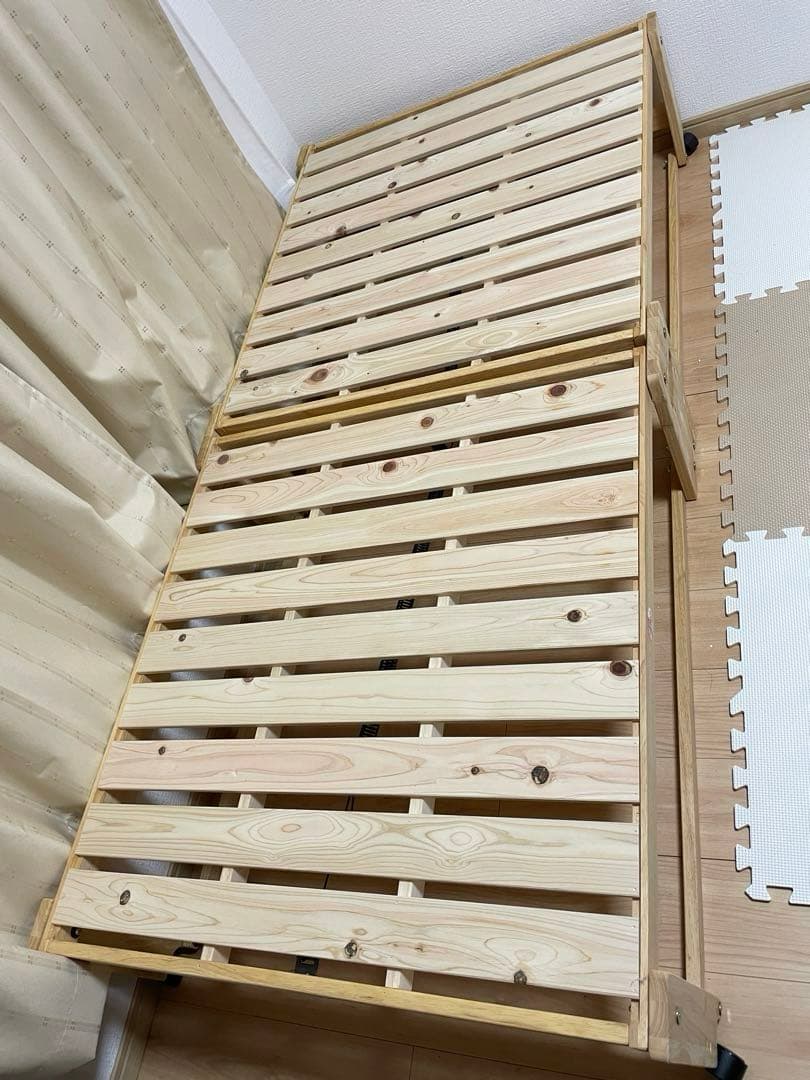 中居木工　折りたたみ式ベット NK-2794