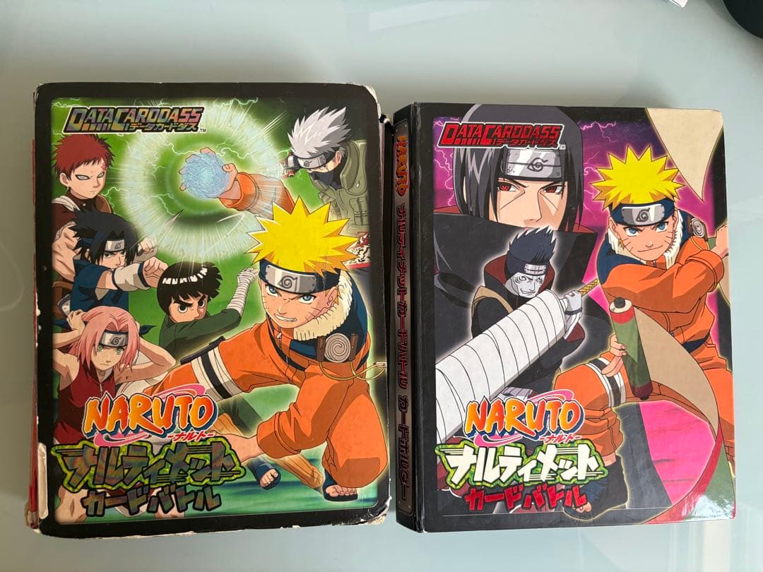 ナルティメットカードバトル　カードダス　レア　爆レア　パンフレット　バインダー付