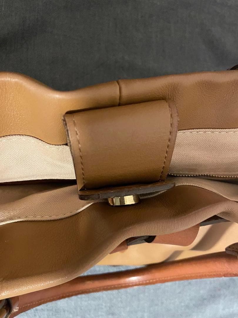 土屋鞄　ハーネステザートート　A4 キャメル