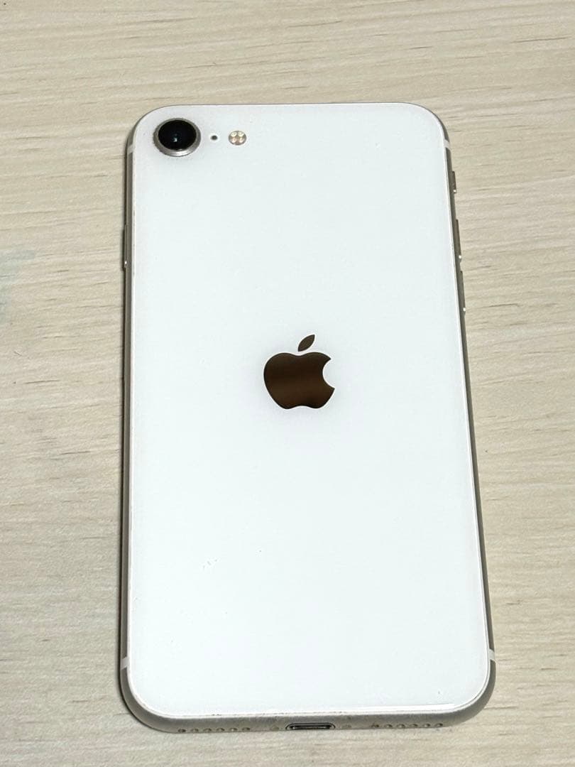 【美品】iPhone SE 第2世代 64GB ホワイト SIMフリー 本体