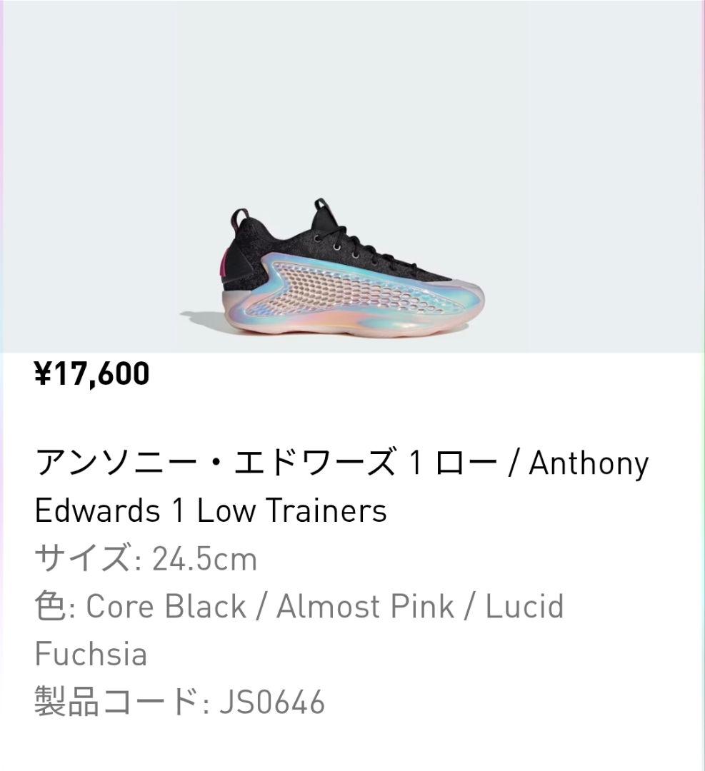 アンソニー・エドワーズ 1 ロー 24.5cm