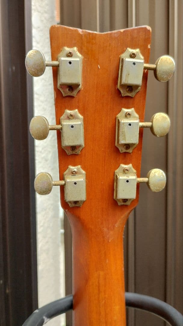 YAMAHA FG-junior 赤ラベル コンタクトピックアップ付エレアコ