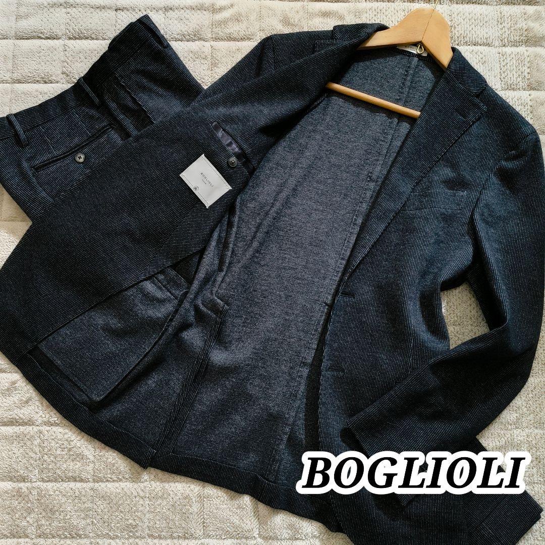 ボリオリ K.JACKET スーツ セットアップ 本切羽 サイドベンツ 46