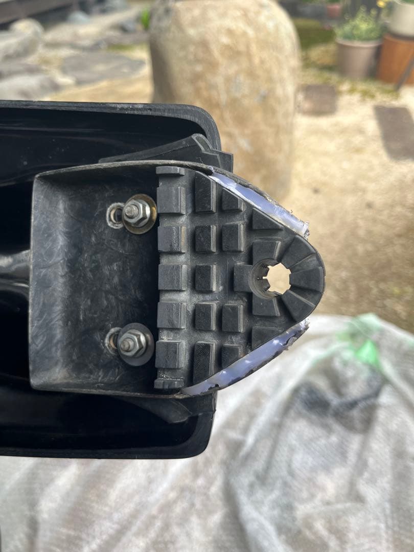 SR400FRPバイク用タンク ブラック