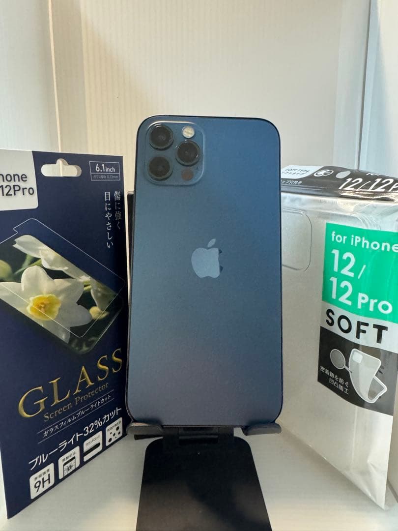 iPhone 12 pro 256GB BT100%液晶新品 外装交換済 良品