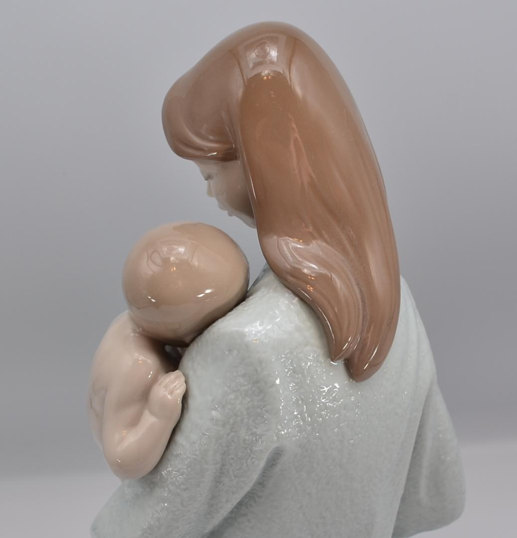 眠れ、愛しい子　＃8030　★リヤドロ　スペイン　ポーセリン　光沢仕上げ　絶版