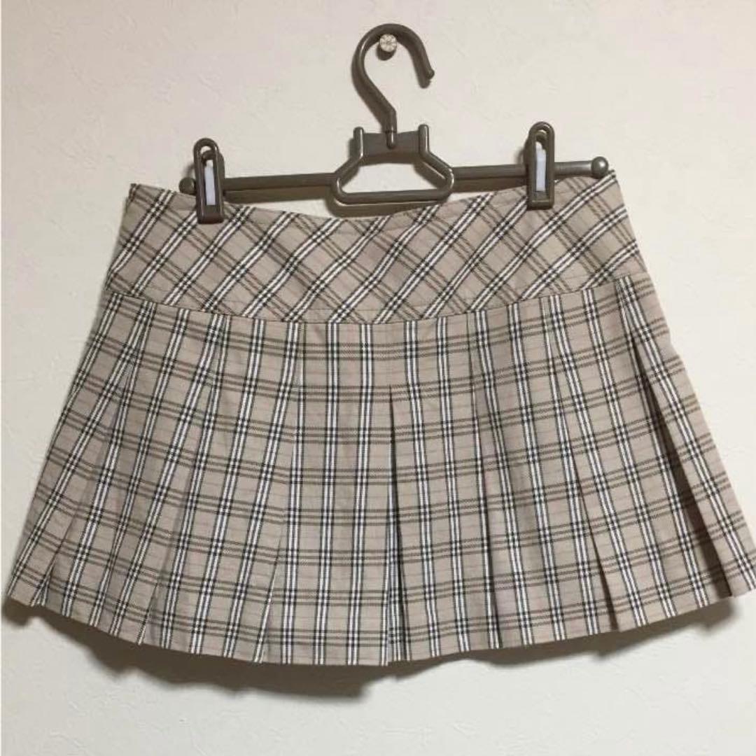 BURBERRY ブルーレーベル キュロットパンツ ミニスカート