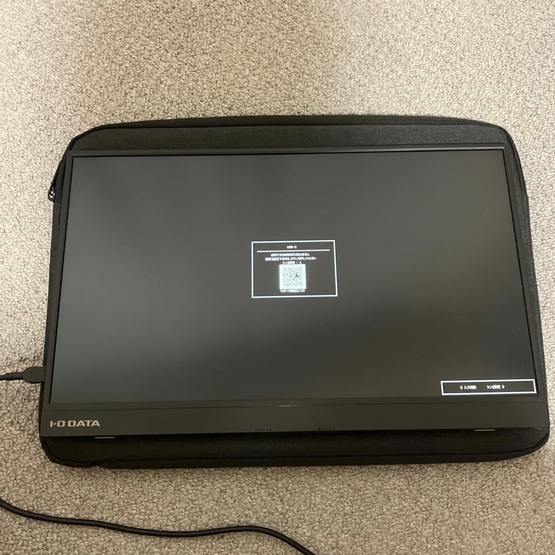 15.6型フルHD対応モバイルディスプレイLCD-CF161XDB-M-B