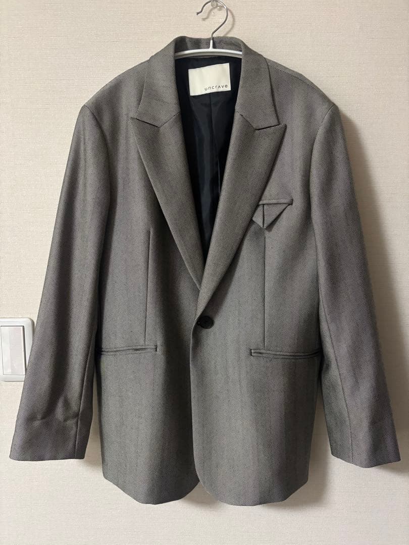 uncrave グレー テーラードジャケット
